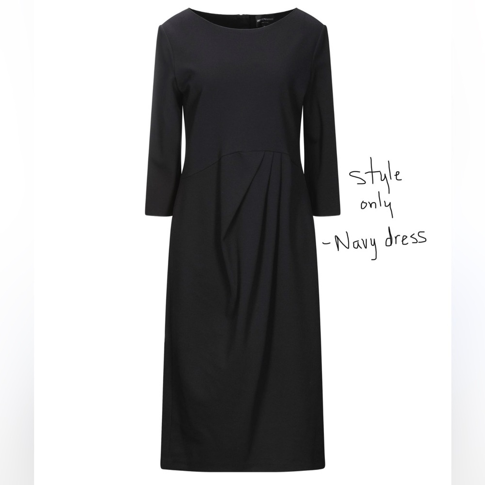 Emporio Armani Midnight Blue Dress
